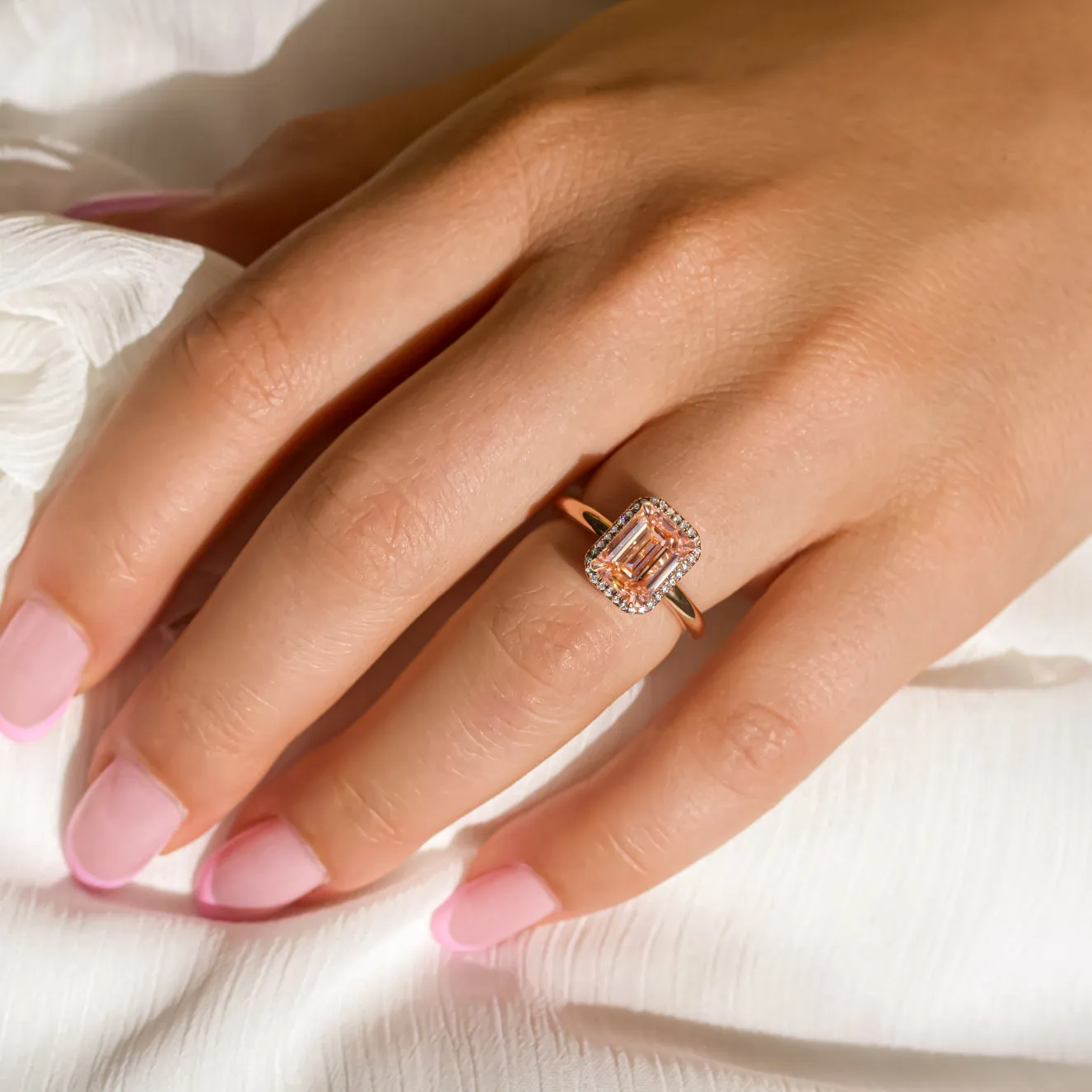 3.23ct.tw Pink Diamond Ring (IGI)