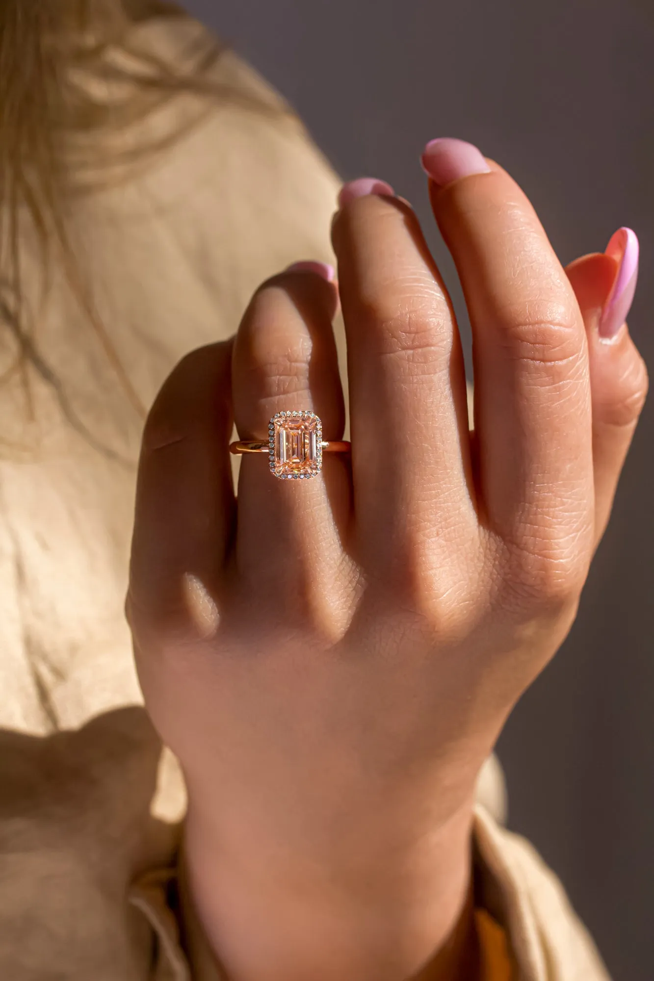 3.23ct.tw Pink Diamond Ring (IGI)