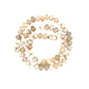 Agate Gemstone Bead Necklace