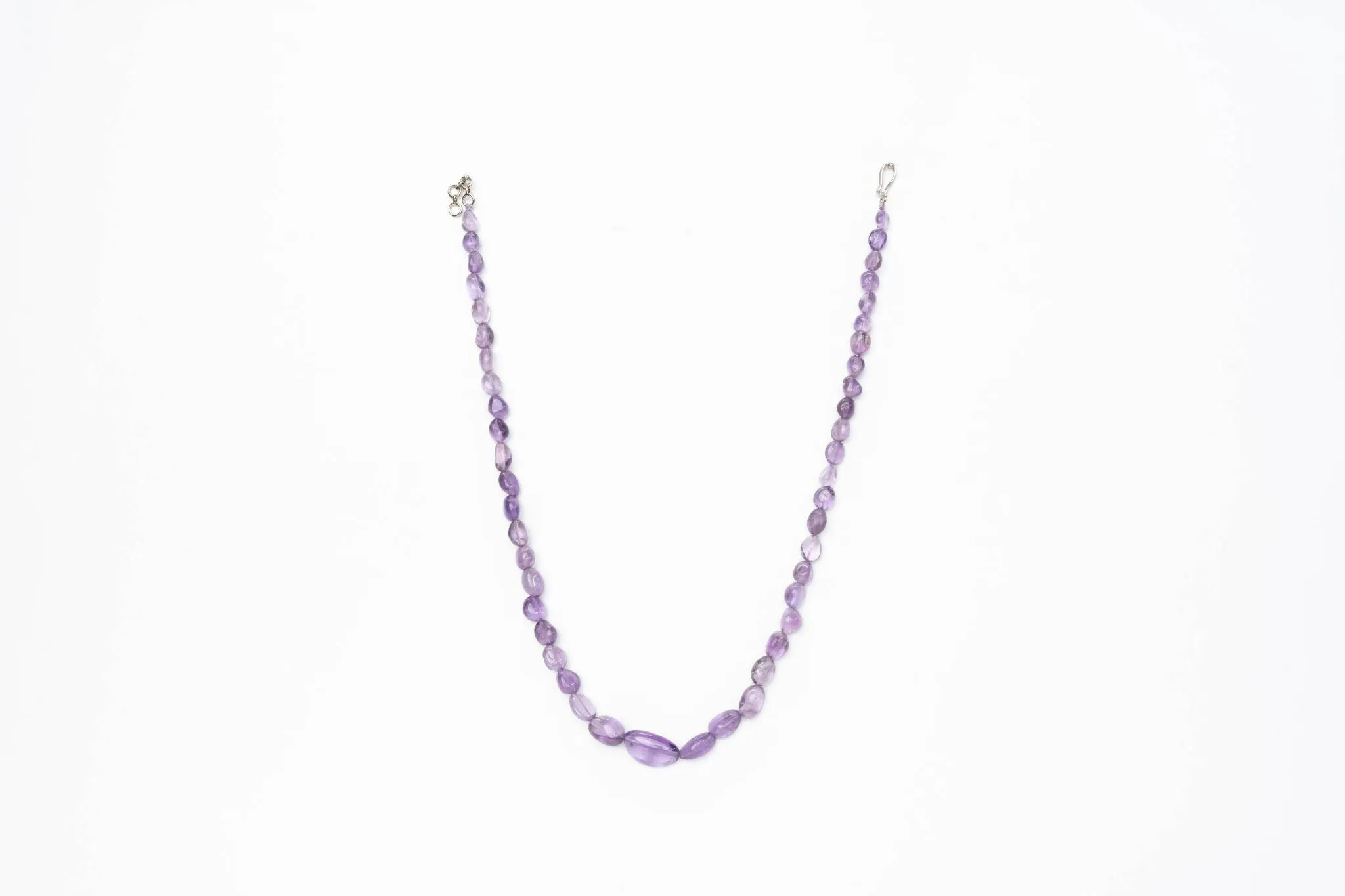 Amethyst Oval Necklace