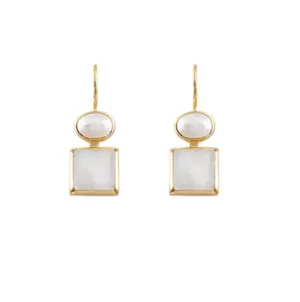 Bianc Driftwood Gold Earrings