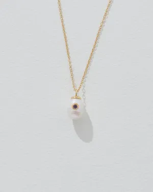 Birthstone Pearl Pendant February