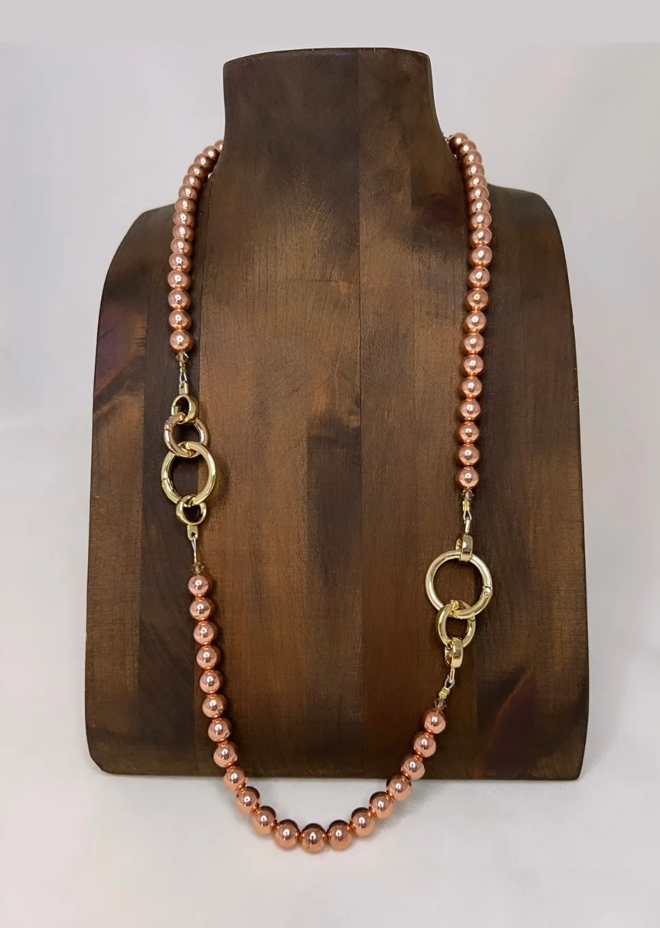 Bundle of Hematite Love - Gold