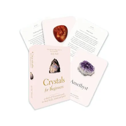 Crystals for Beginners Card Deck - Judy Hall