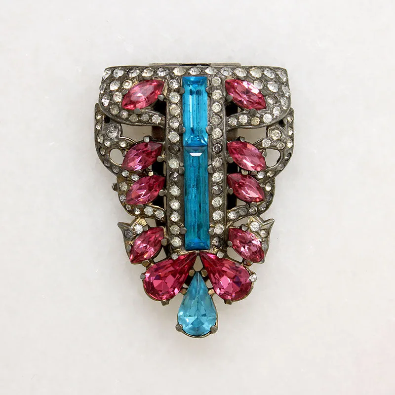 Darling Pink & Blue Eisenberg Original Dress Clip