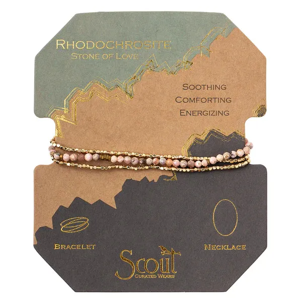 Delicate Stone Necklace/ Bracelet