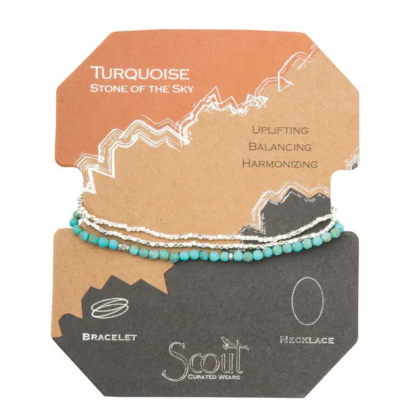Delicate Stone Necklace/ Bracelet
