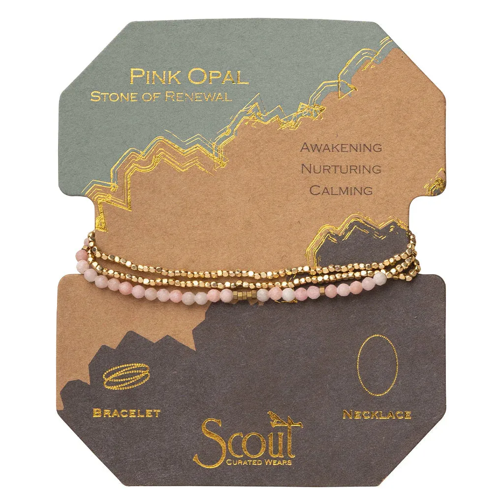Delicate Stone Necklace/ Bracelet