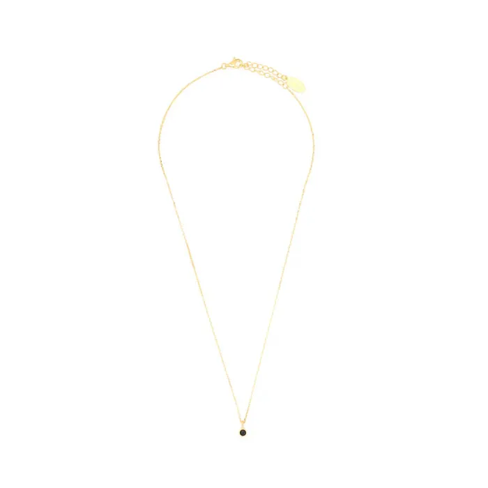 Diamonds by Georgini - Natural Sapphire and Diamond September Pendant Gold