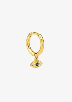 Eye Hoop Piercing Gold