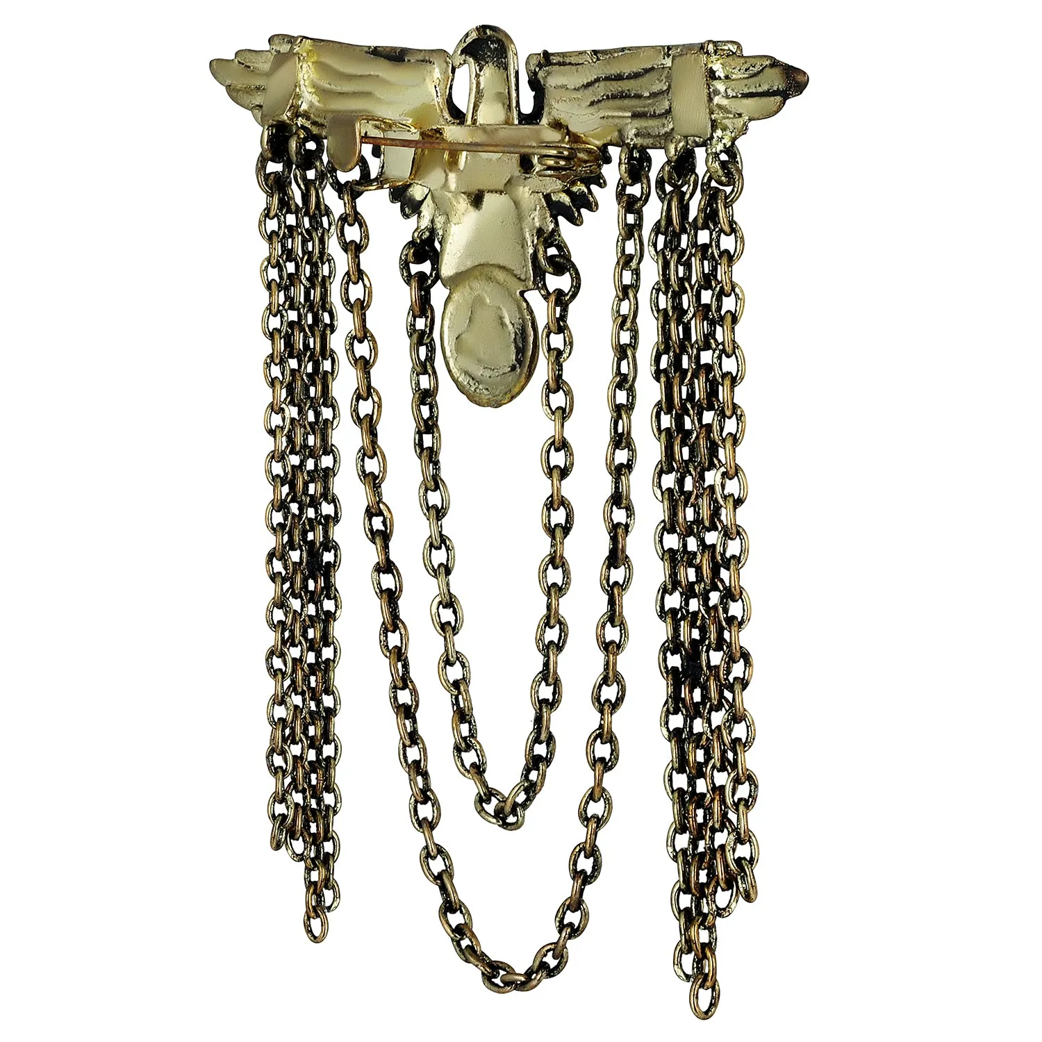 Flying Eagle Chain Shervani Brooch