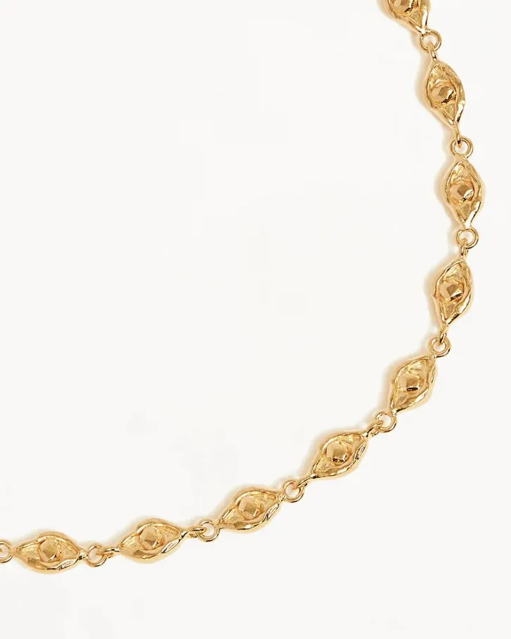 Lucky Eyes Choker Gold