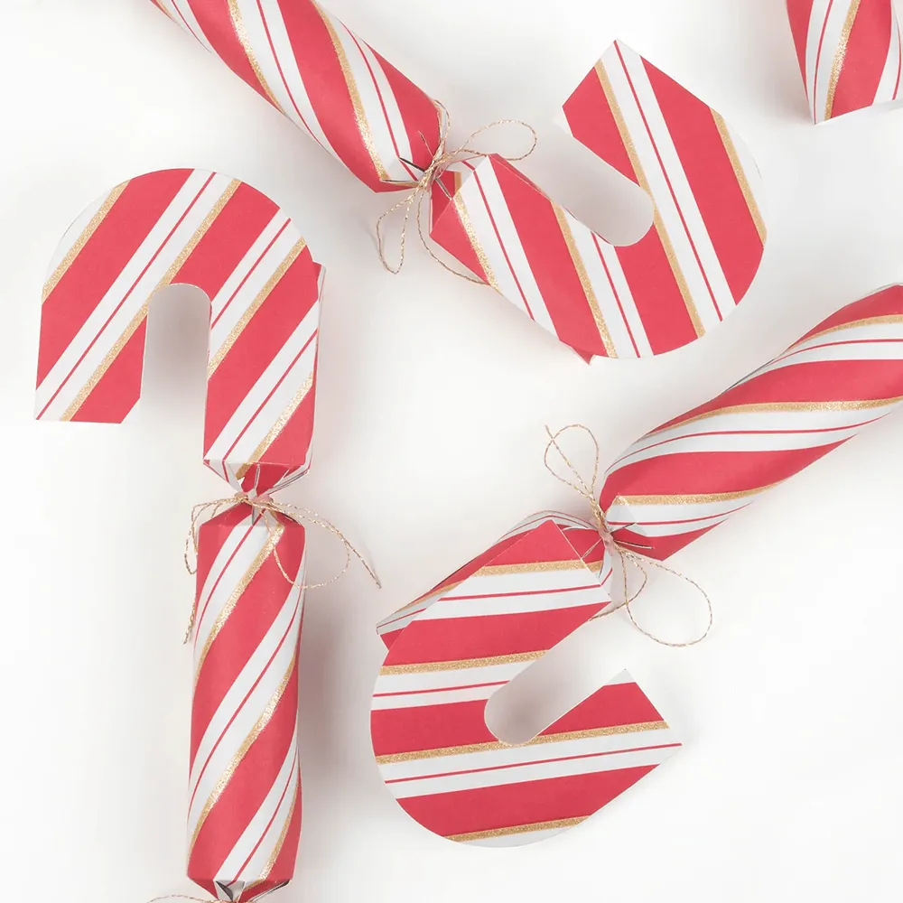 Meri Meri Candy Cane Shape Crackers