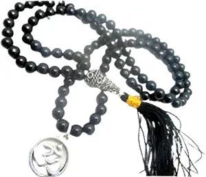 Natural Tourmaline 8mm 108 Mala Beads, Spiritual, Meditation Beads, Reiki, Japa Mala, Buddhist Prayer Beads, Yoga Bracelet, healing beads LKMALA-RRGU-3500