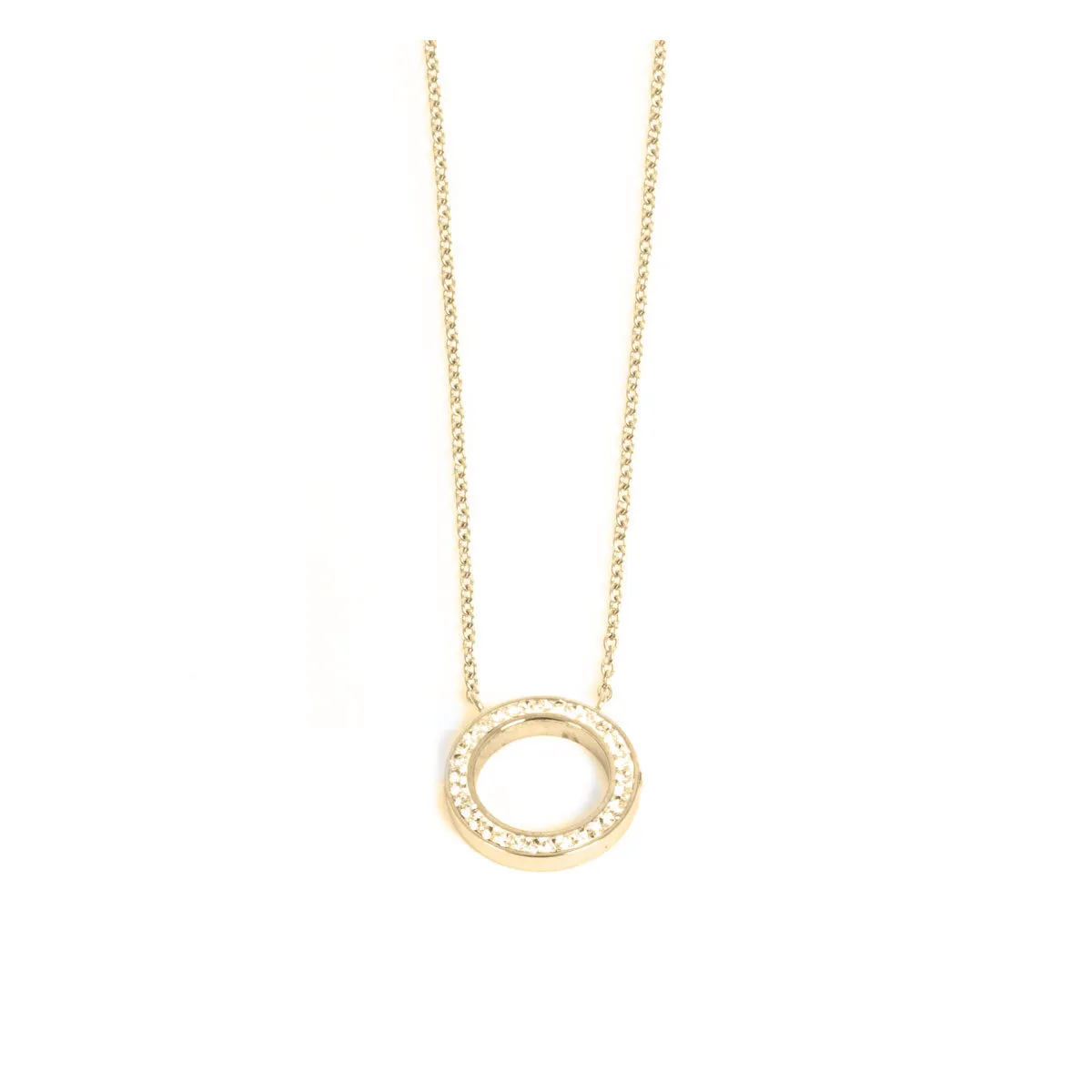 Necklace Crystal Circle