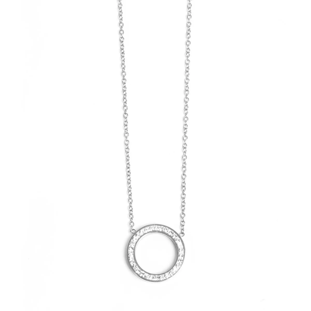 Necklace Crystal Circle