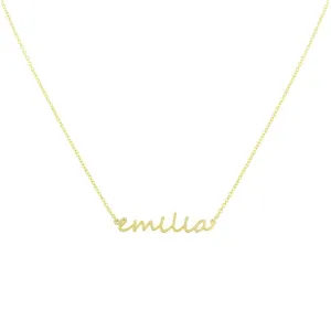 NON CUSTOMIZABLE Dainty Name Necklaces