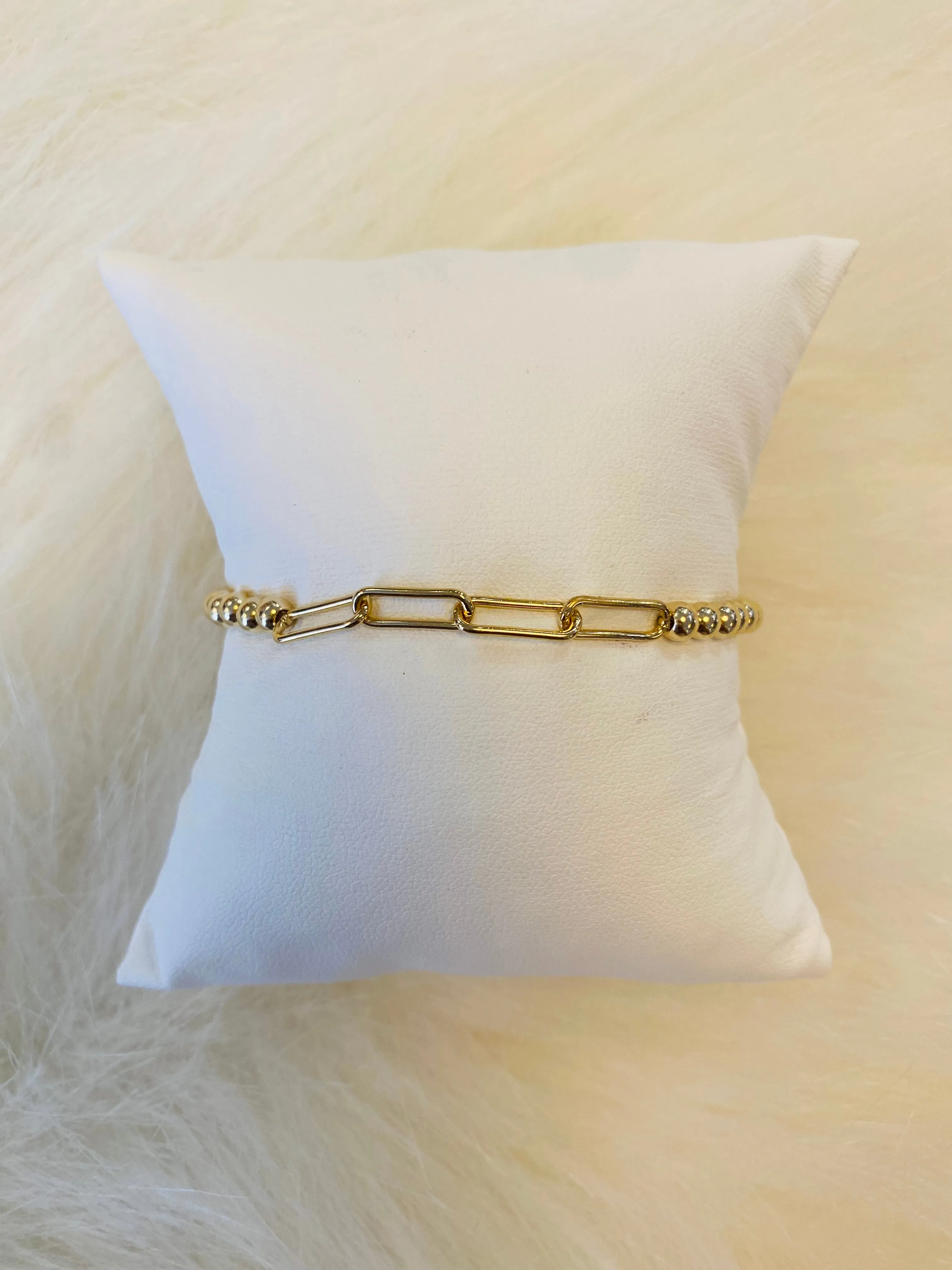 Paper Clip Chain Bracelets |