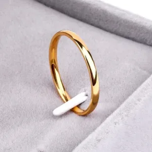 Titanium Smooth Stylist Ring