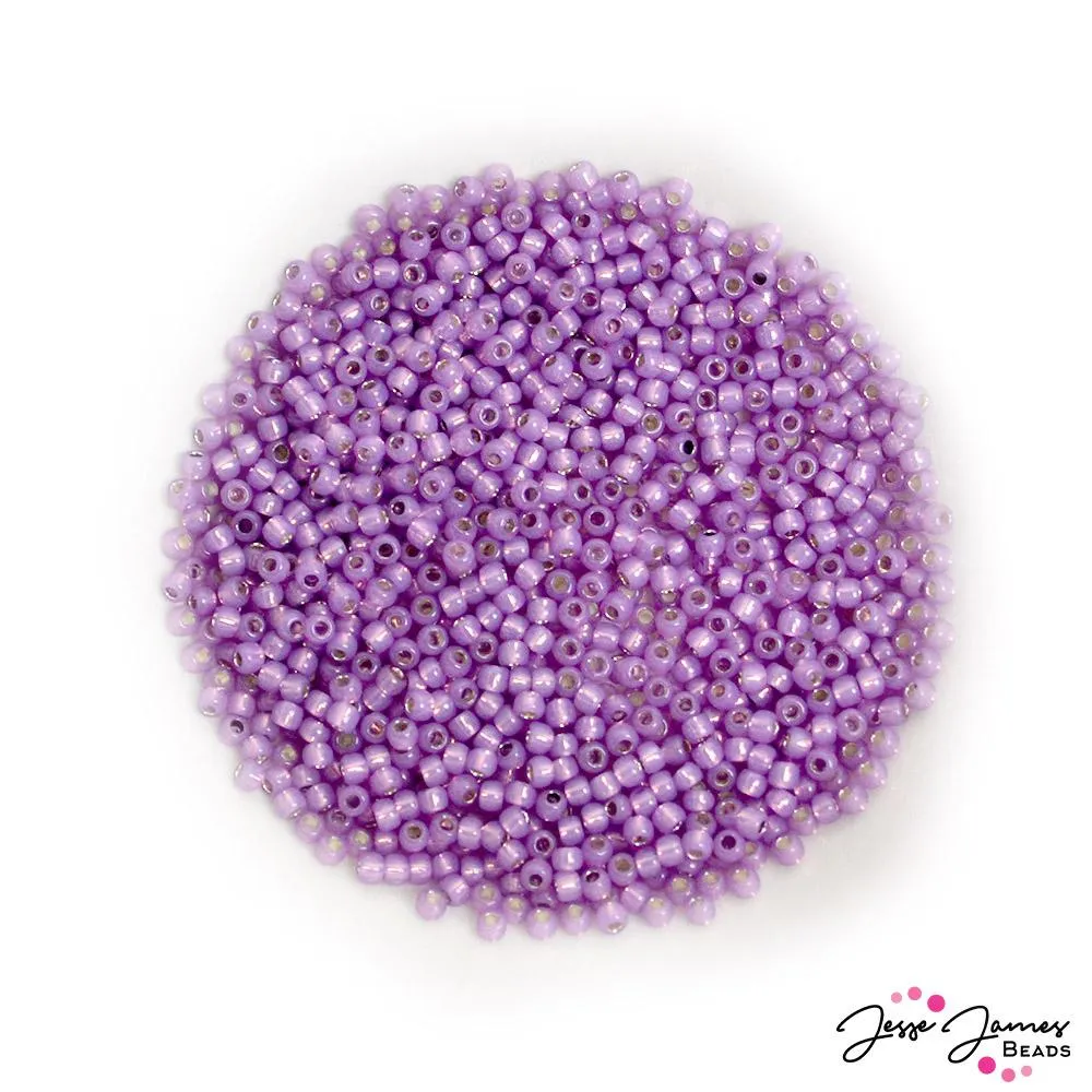 TOHO 11/0 Seed Bead Mix in Amethyst Orchid